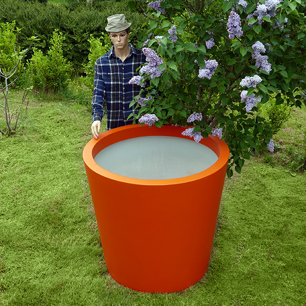 Pot de fleurs extérieur / bacs jardinières grand pot de fleurs 50 cm – KIPOK